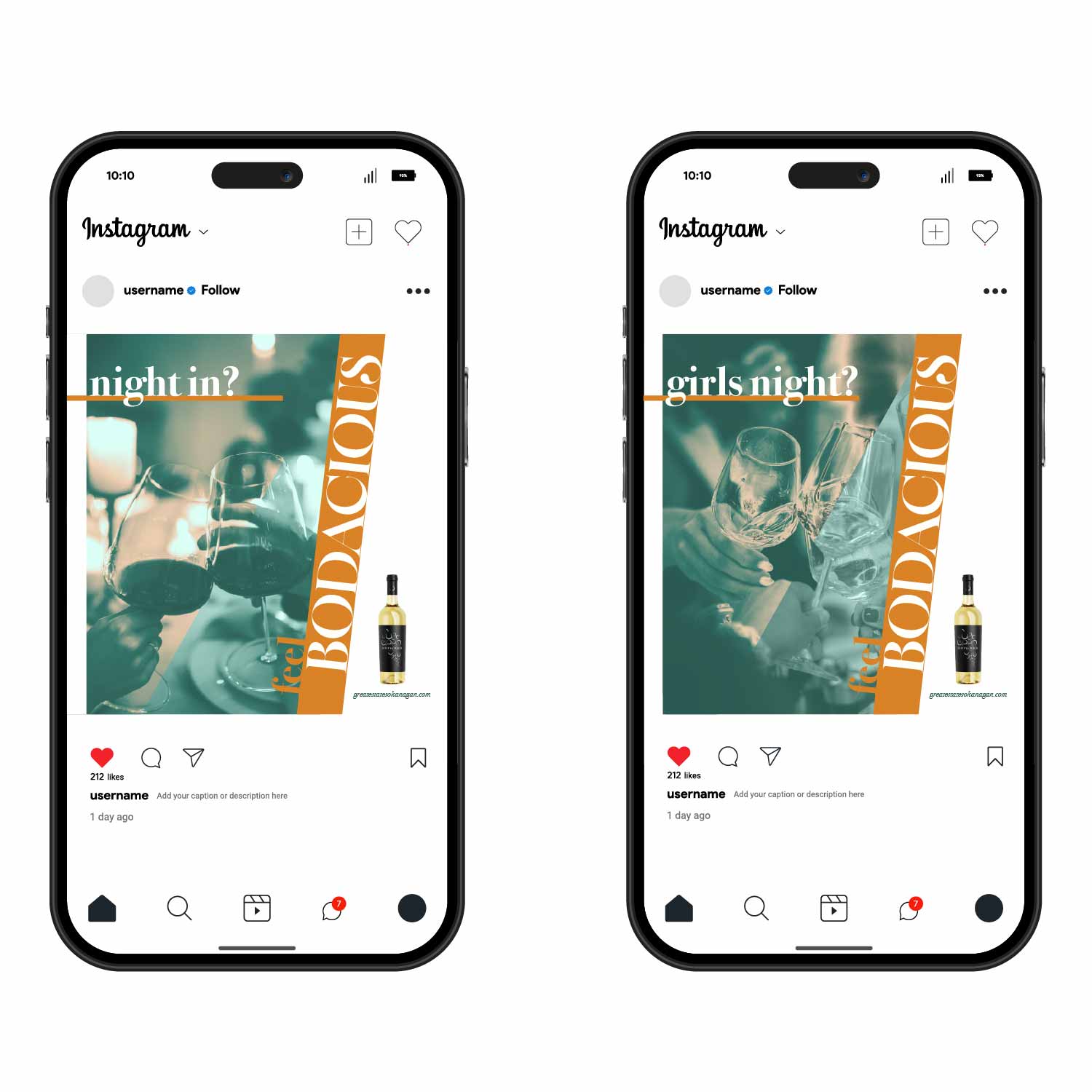 Instagram ads of new look.